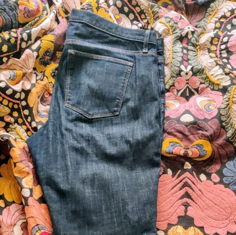 Dark Blue Denim Jeans